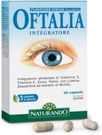 Integratore Oftalia Naturando per la vista, 30 capsule