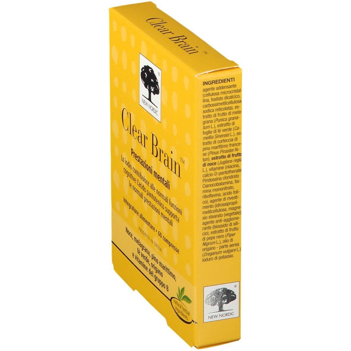 CLEAR BRAIN 60 COMPRESSE
