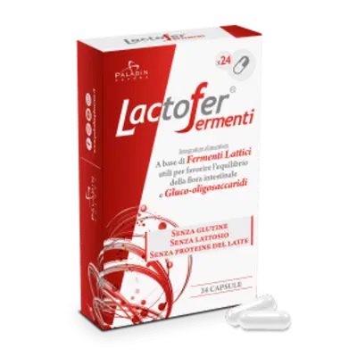 LACTOFER FERMENTI 24 CAPSULE LACTOFER FERMENTI 24 CAPSULE