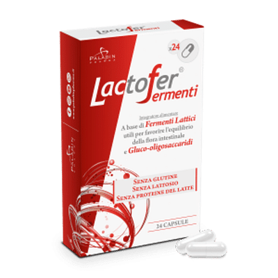 LACTOFER FERMENTI 24 CAPSULE