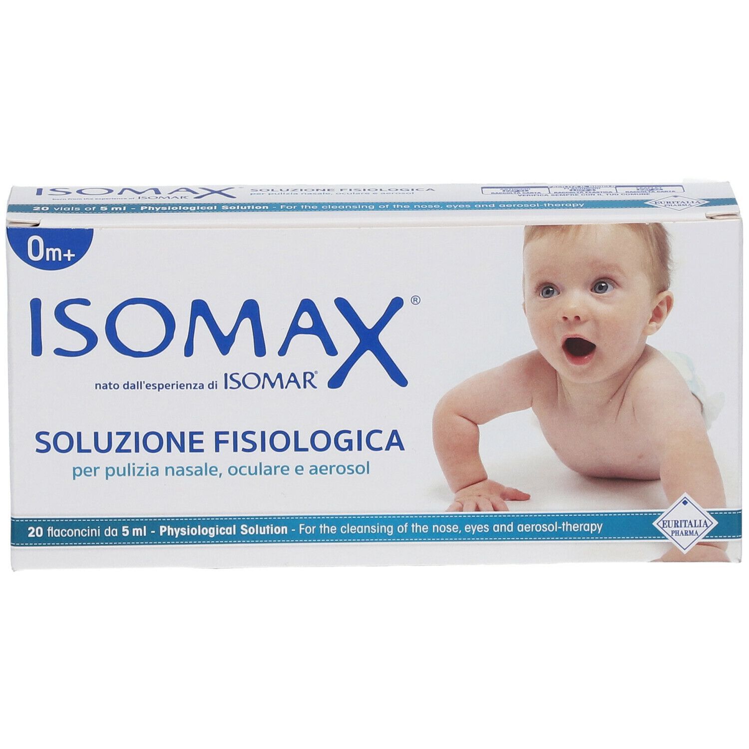 SOLUZIONE FISIOLOGICA NASALE OCULARE AEROSOLTERAPIA 20X5 ML