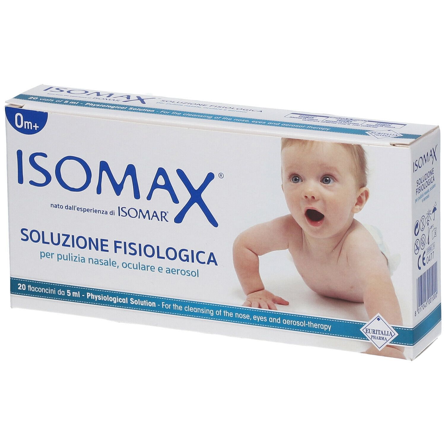 Soluzione Fisiologica Nasale Oculare Aerosolterapia 20 X5 Ml