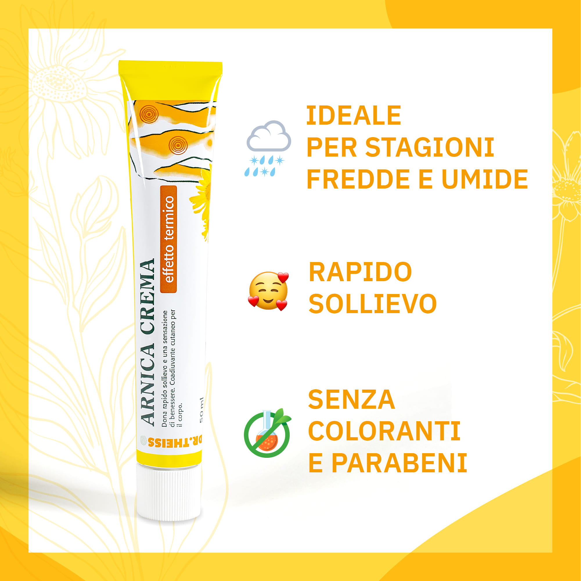 THEISS ARNICA POMATA RISCALDANTE 50 G