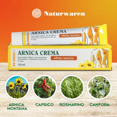 THEISS ARNICA POMATA RISCALDANTE 50 G THEISS ARNICA POMATA RISCALDANTE 50 G