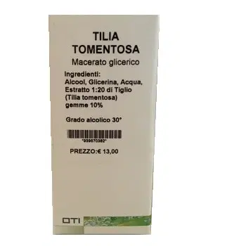TILIA TOMENTOSA MACERATO GLICERICO 10% GOCCE 100ML TILIA TOMENTOSA MACERATO GLICERICO 10% GOCCE 100ML