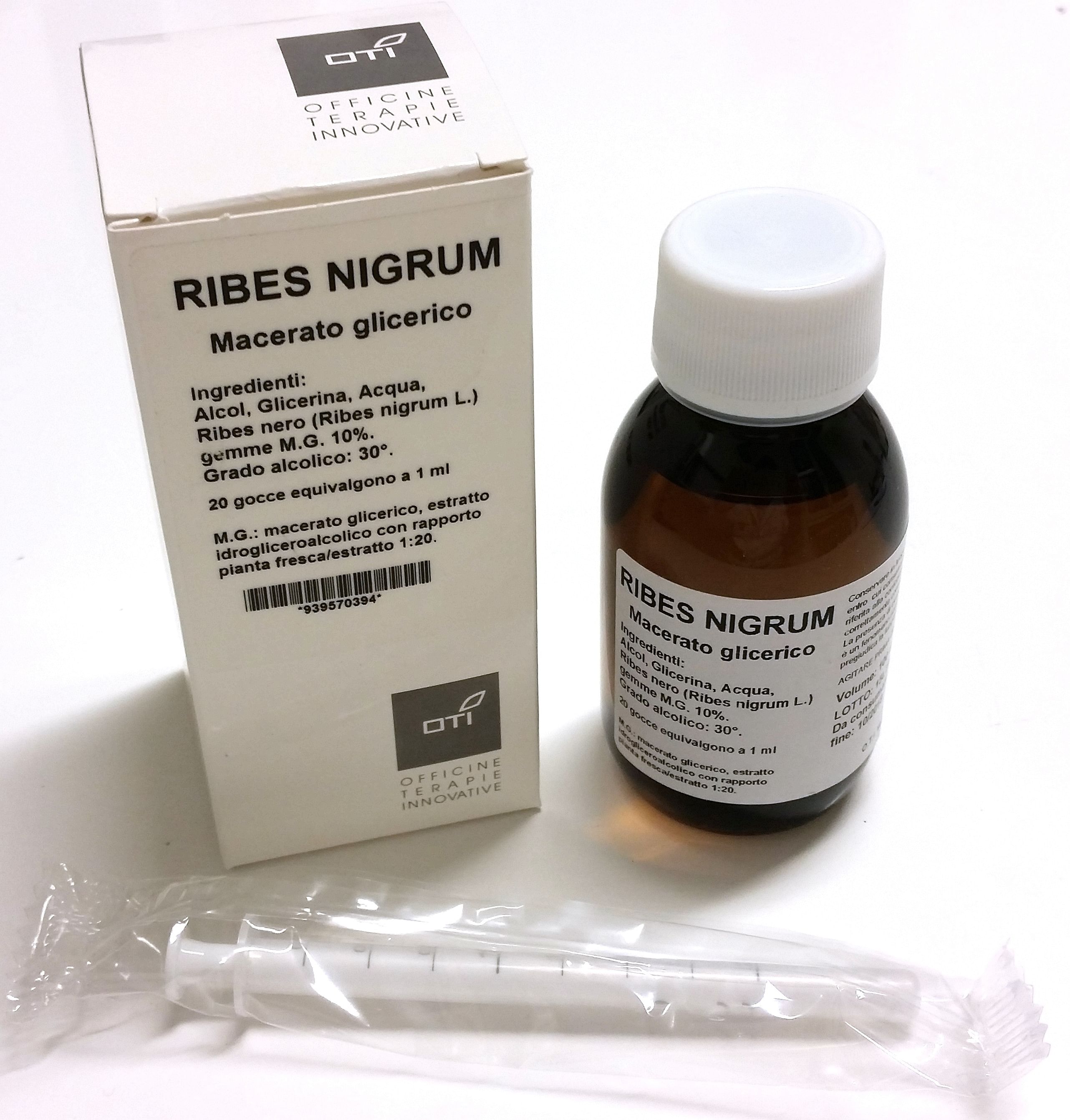 Ribes Nigrum Macerato Glicerico 10% Gocce 100 Ml