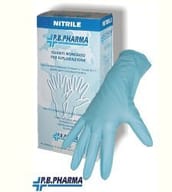 Guanti in Nitrile taglia XL super-resistenti, 100 pezzi