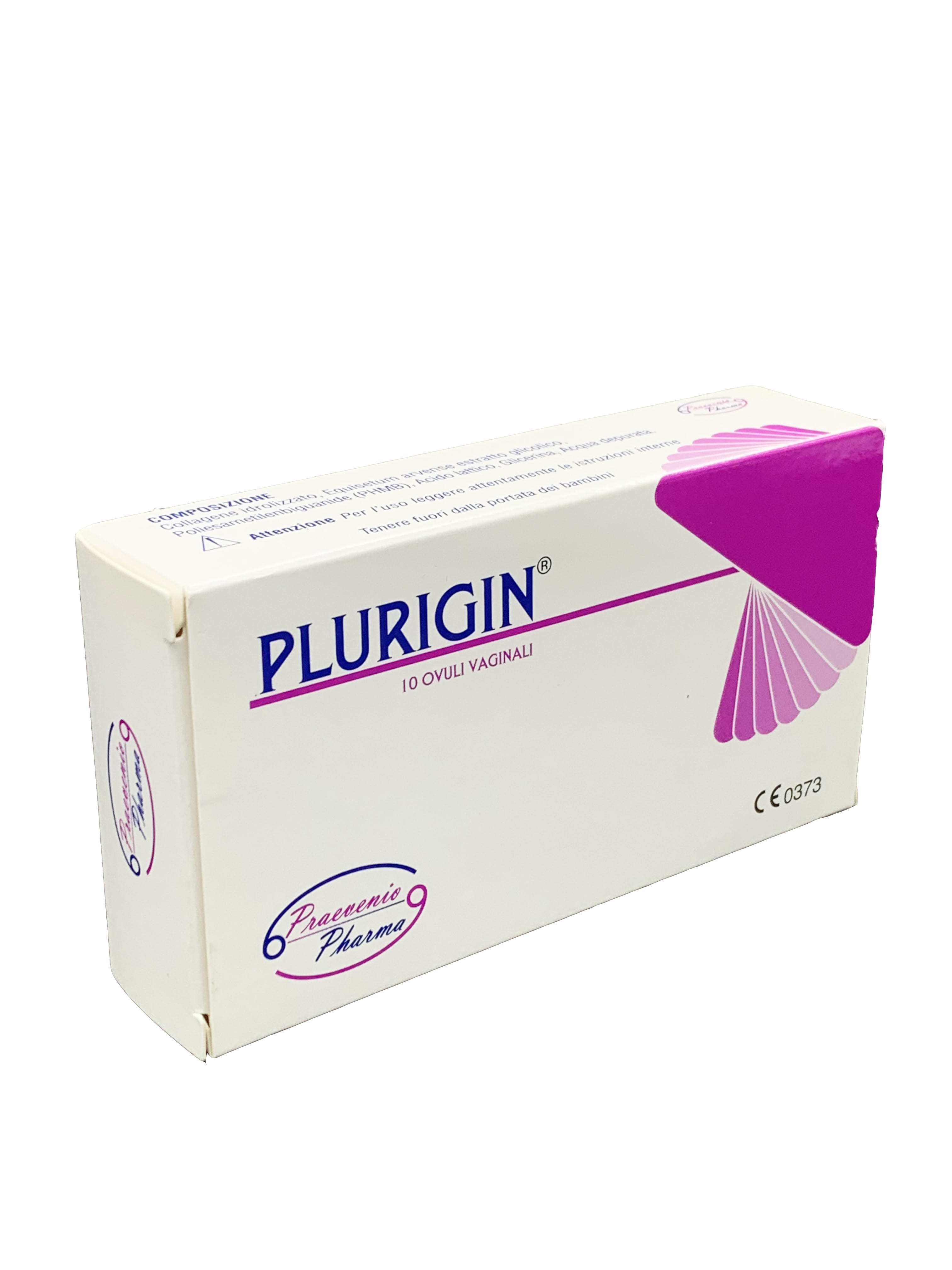 Plurigin Ovuli Vaginali, dispositivo medico idratante 10pz