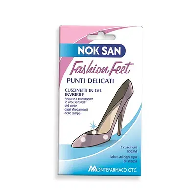 NOK SAN FASHION FEET PUNTI DELICATI 6 PEZZI NOK SAN FASHION FEET PUNTI DELICATI 6 PEZZI