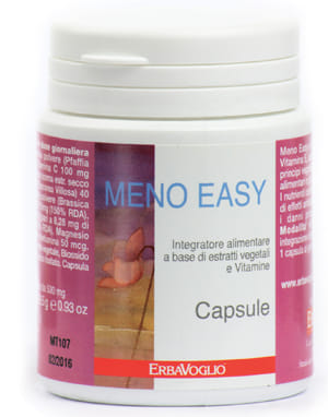 Integratore Meno Easy per la menopausa, 50 capsule