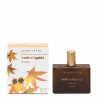 Profumo Ambraliquida Erbolario, fragranza ambrata 50ml
