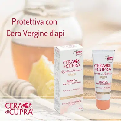 CUPRA CREMA BIANCA PELLI NORMALI 75 ML CUPRA CREMA BIANCA PELLI NORMALI 75 ML