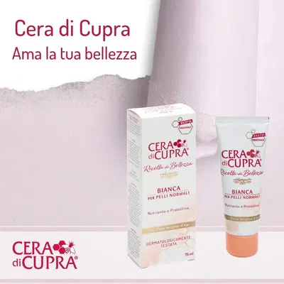 CUPRA CREMA BIANCA PELLI NORMALI 75 ML CUPRA CREMA BIANCA PELLI NORMALI 75 ML