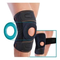 ORIONE 4119 GINOCCHIERA APRIBILE DOPPIA CHIUSURA NERA UNICA