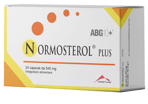 Integratore Normosterol PLUS per colesterolo, 24 capsule