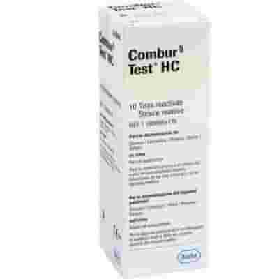 STRISCIA VISIVA PER AUTOANALISI IN URINE DI GLUCOSIO LEUCOCITI PROTEINE NITRITI E SANGUE COMBUR 5 TEST HC 10 PEZZI