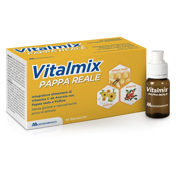 Vitalmix Pappa Reale 10 Flaconcini X10 Ml S/Gl