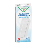 MEDICAZIONE POST OPERATORIA STERILE GARZA ANTIADERENTE 10X25 CM 3 PEZZI PROFAR