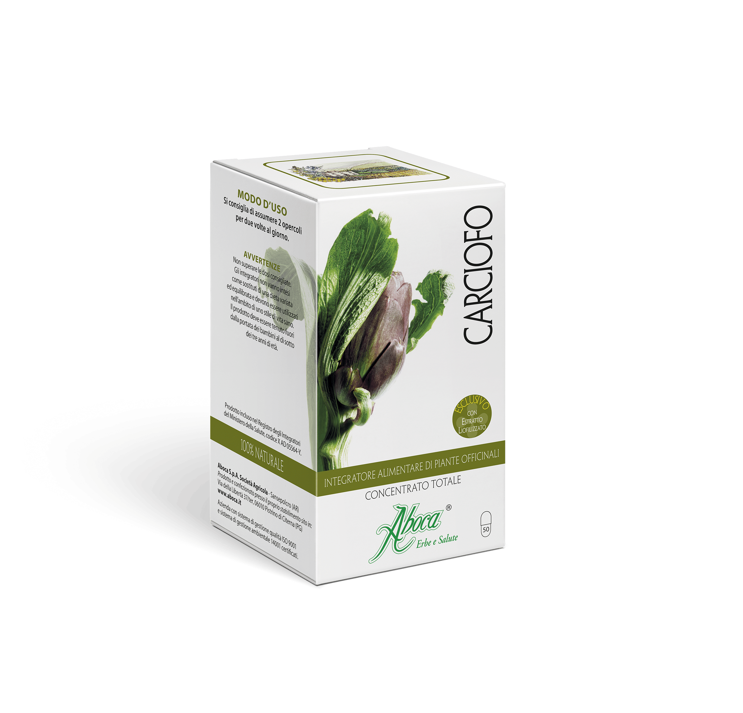 CARCIOFO CONCENTRATO TOTALE 50 OPERCOLI