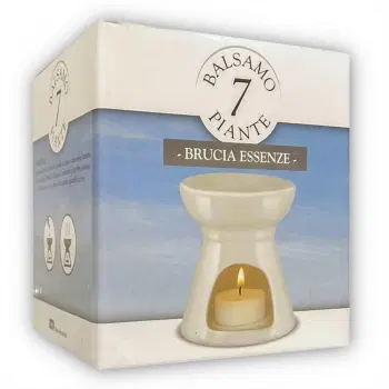 ESSENZA BALSAMICA 7 PIANTE BRUCIA ESSENCE IN CERAMICA ESSENZA BALSAMICA 7 PIANTE BRUCIA ESSENCE IN CERAMICA