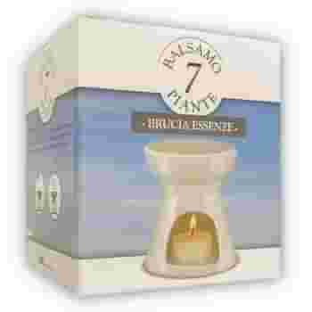 ESSENZA BALSAMICA 7 PIANTE BRUCIA ESSENCE IN CERAMICA