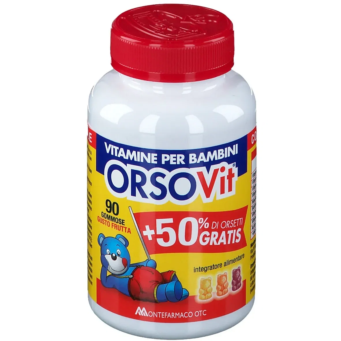 Orsovit Caramelle Gommose 90 Pezzi