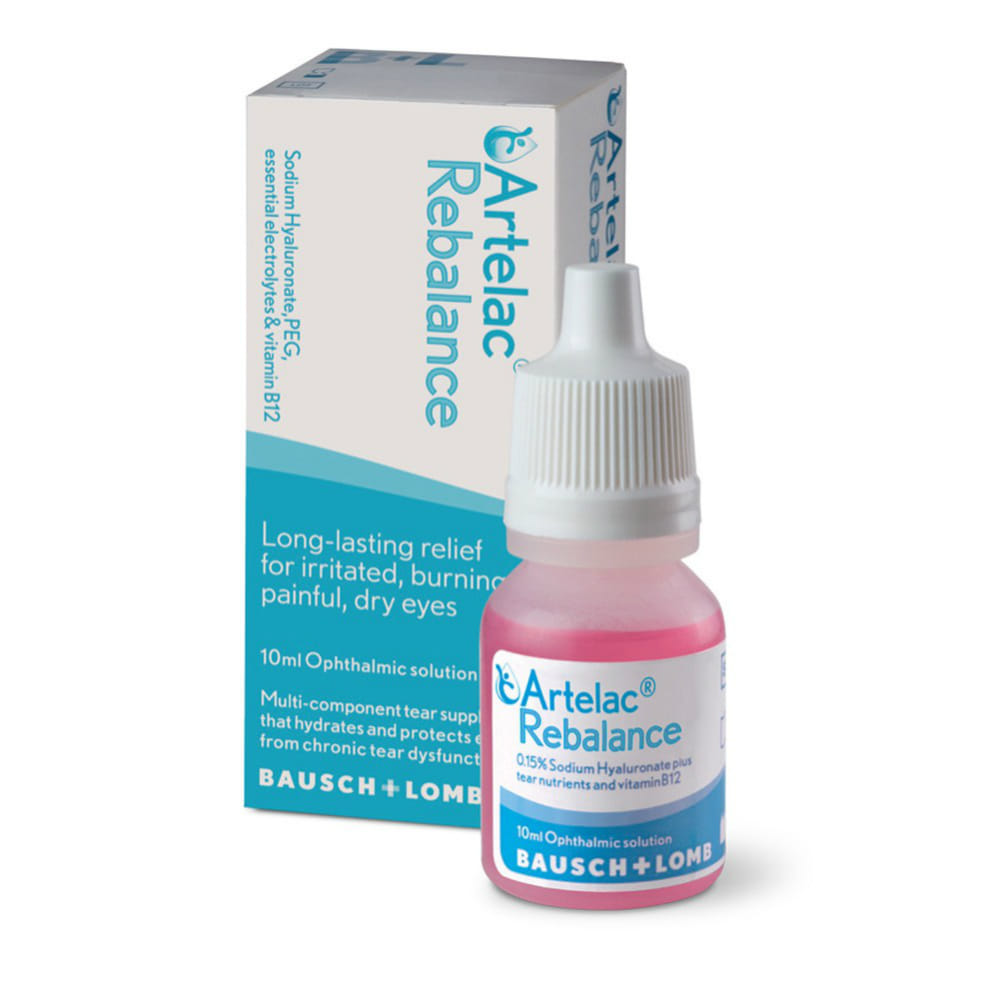 Artelac Rebalance Gocce Oculari Multidose Senza Conservanti 10 Ml