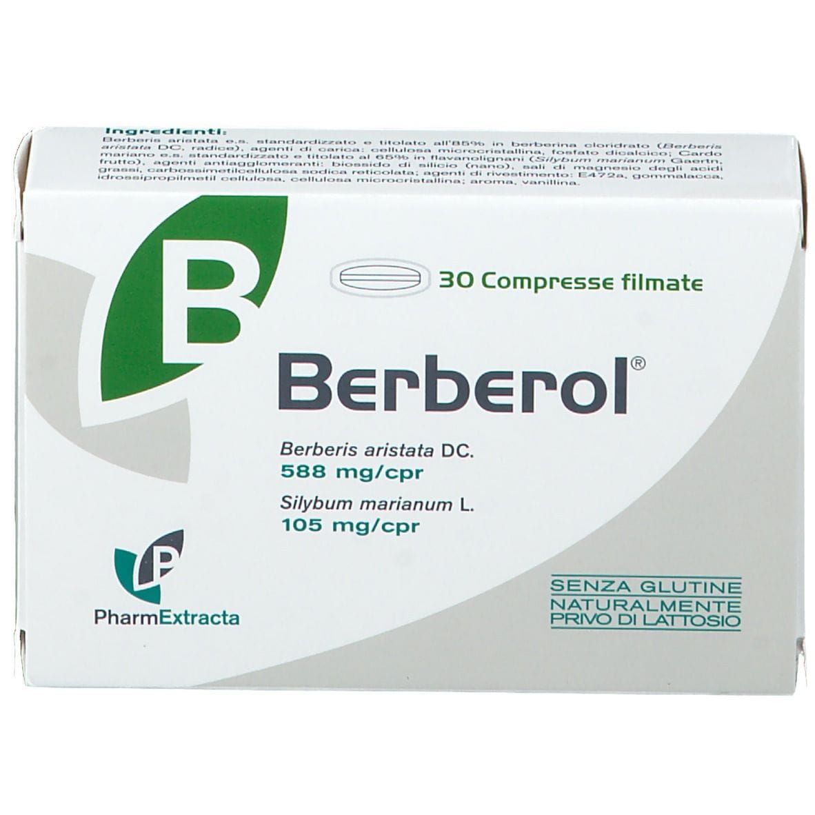 BERBEROL 30 COMPRESSE