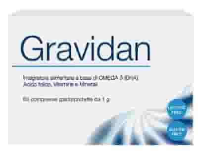 Integratore Gravidan 60 compresse per gravidanza e allattamento