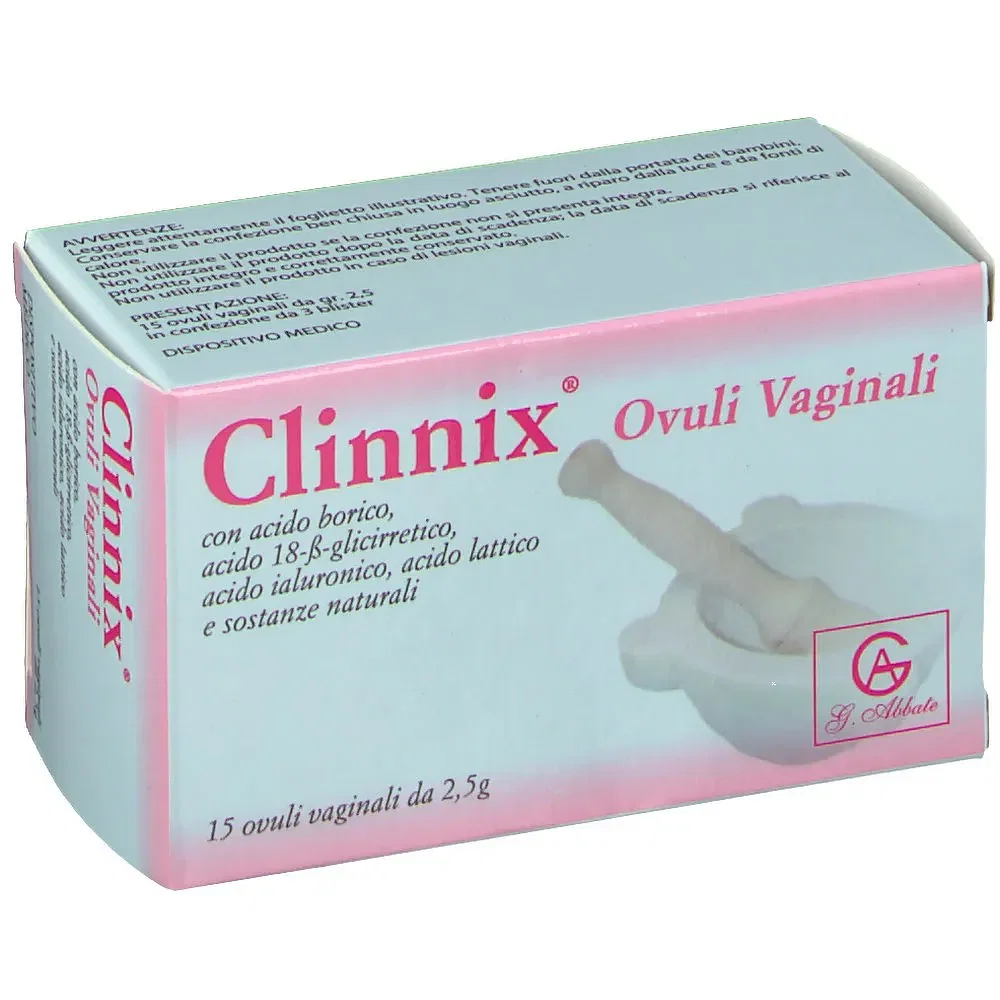 Clinnix 15 Ovuli Vaginali 2,5 G