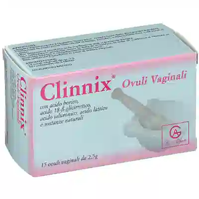 CLINNIX 15 OVULI VAGINALI 2,5 G