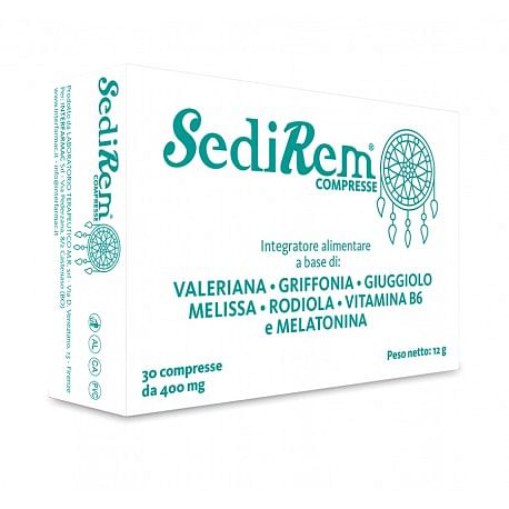 Sedirem 30 Compresse 400 Mg