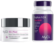 MYCLI COFANETTO IN & OUT 1 MYCLI HA PLAST CREMA 50 ML + 1 MY CLI HYA REFILL 60 CAPSULE
