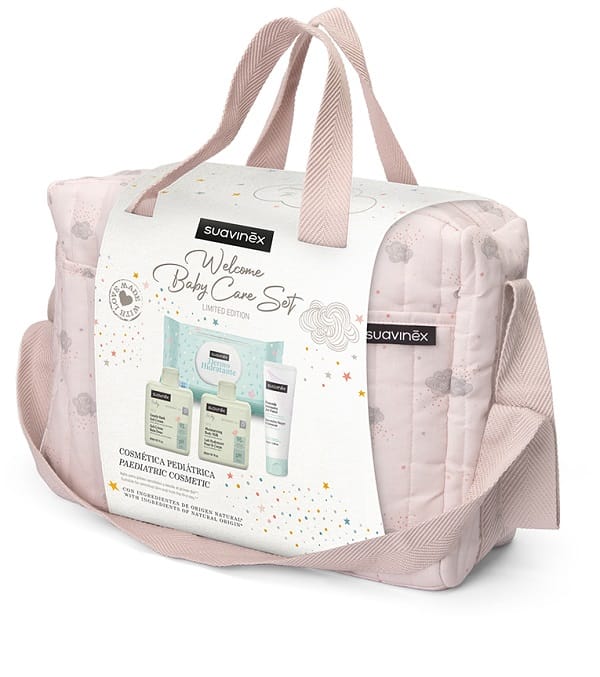 BORSA COSMETICA ROSA 1 GENTLE BATH 300 ML + 1 MOISTURIZING BODY MILK 300 ML + 1 POMATA INTENSIVA 75 ML