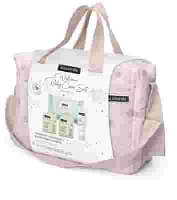 BORSA COSMETICA ROSA 1 GENTLE BATH 300 ML + 1 MOISTURIZING BODY MILK 300 ML + 1 POMATA INTENSIVA 75 ML