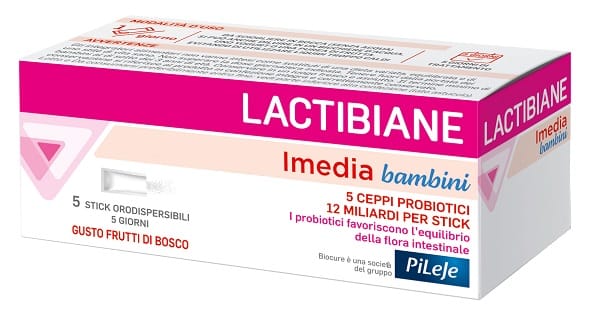 LACTIBIANE IMEDIA BAMBINI 5 STICK