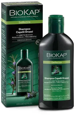 BIOKAP BELLEZZA SHAMPOO CAPELLI GRASSI CON TRICOBIOTIC 200 ML BIOKAP BELLEZZA SHAMPOO CAPELLI GRASSI CON TRICOBIOTIC 200 ML