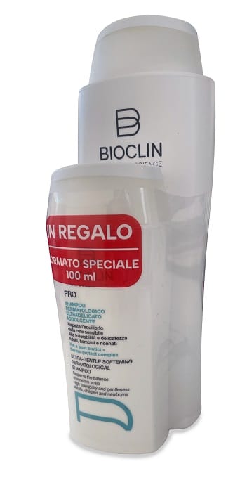 Bioclin Pro Shampoo Dermatologico Ultradelicato Addolcente 400 Ml + 100 Ml