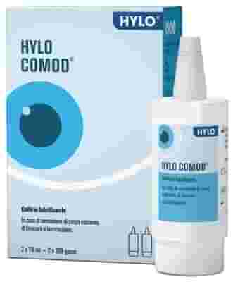 HYLO-COMOD GOCCE OCULARI IALURONATO DI SODIO 0,1% 2 FLACONC INI DA 10 ML