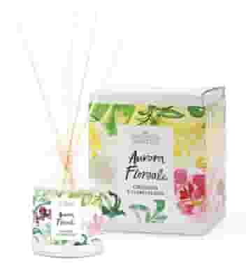 PAESAGGI OLFATTIVI AURORA FLOREALE ORCHIDEA E YLANG-YLANG DIFFUSORE AMBIENTE CON BASTONCINI 220 ML