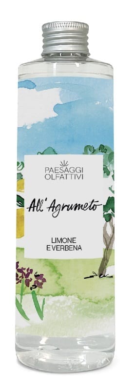 PAESAGGI OLFATTIVI ALL'AGRUMETO LIMONE E VERBENA DIFFUSORE D'AMBIENTE RICARICA 250 ML
