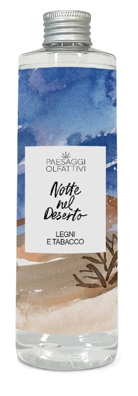 PAESAGGI OLFATTIVI NOTTE NEL DESERTO LEGNI E TABACCO DIFFUSORE AMBIENTE RICARICA 250 ML