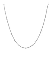 VERAME' COLLANA ROSARIA ARGENTO