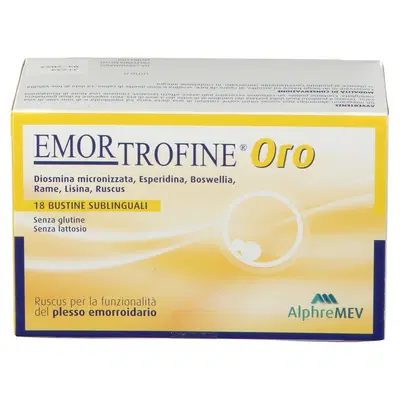 EMORTROFINE ORO 18 BUSTINE DA 3 G EMORTROFINE ORO 18 BUSTINE DA 3 G