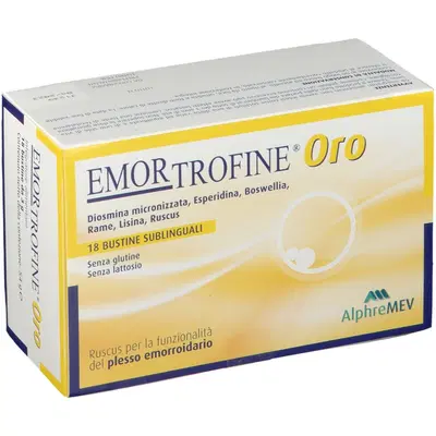 EMORTROFINE ORO 18 BUSTINE DA 3 G EMORTROFINE ORO 18 BUSTINE DA 3 G