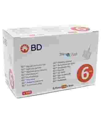 AGO PER PENNA DA INSULINA THINWALL BD GAUGE 31 6 MM 100 PEZZI