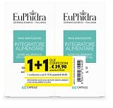 EUPHIDRA ABBINATA ACIDO IALURONICO 60 CAPSULE 2 PEZZI