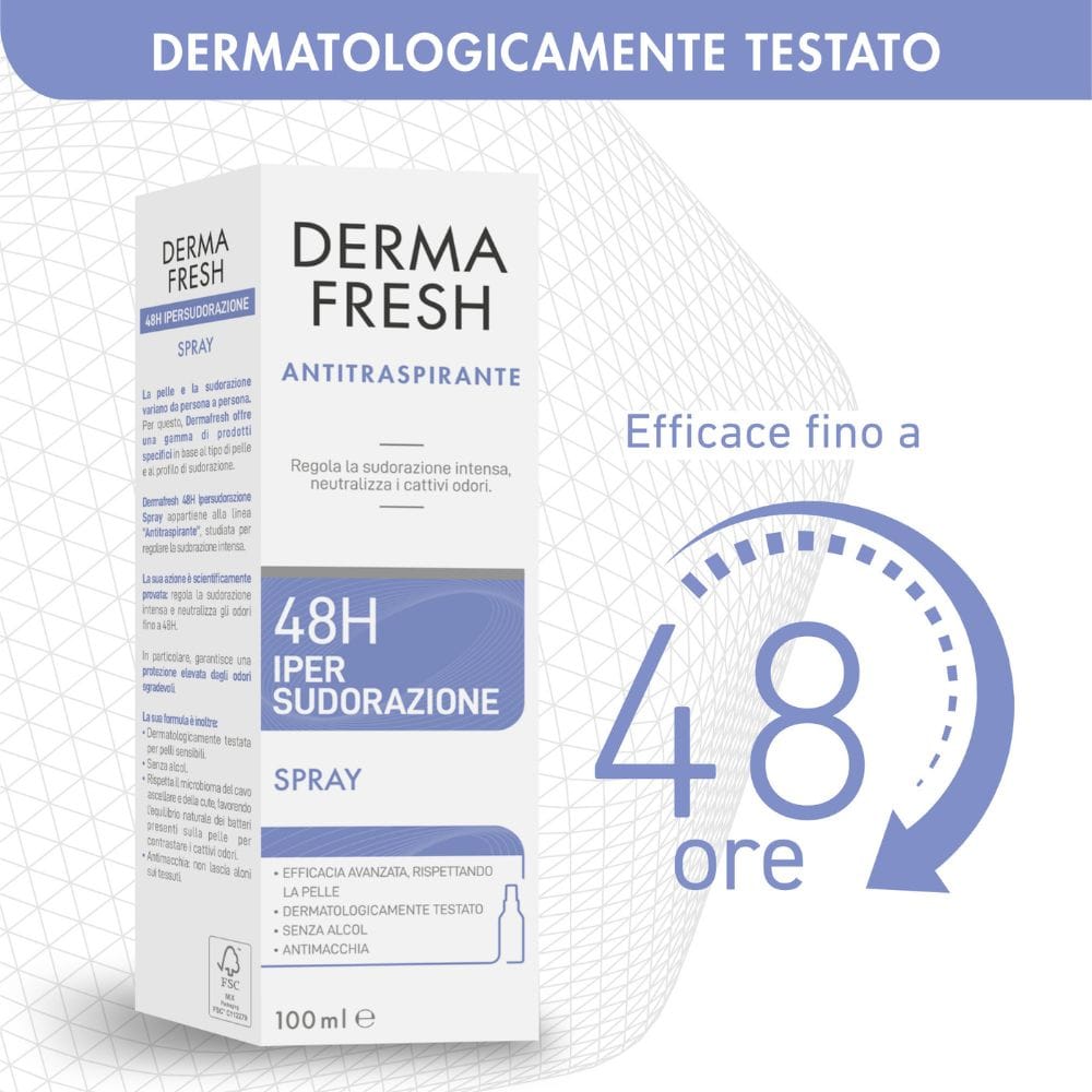 DERMAFRESH 48H IPERSUDORAZIONE SPRAY 100 ML