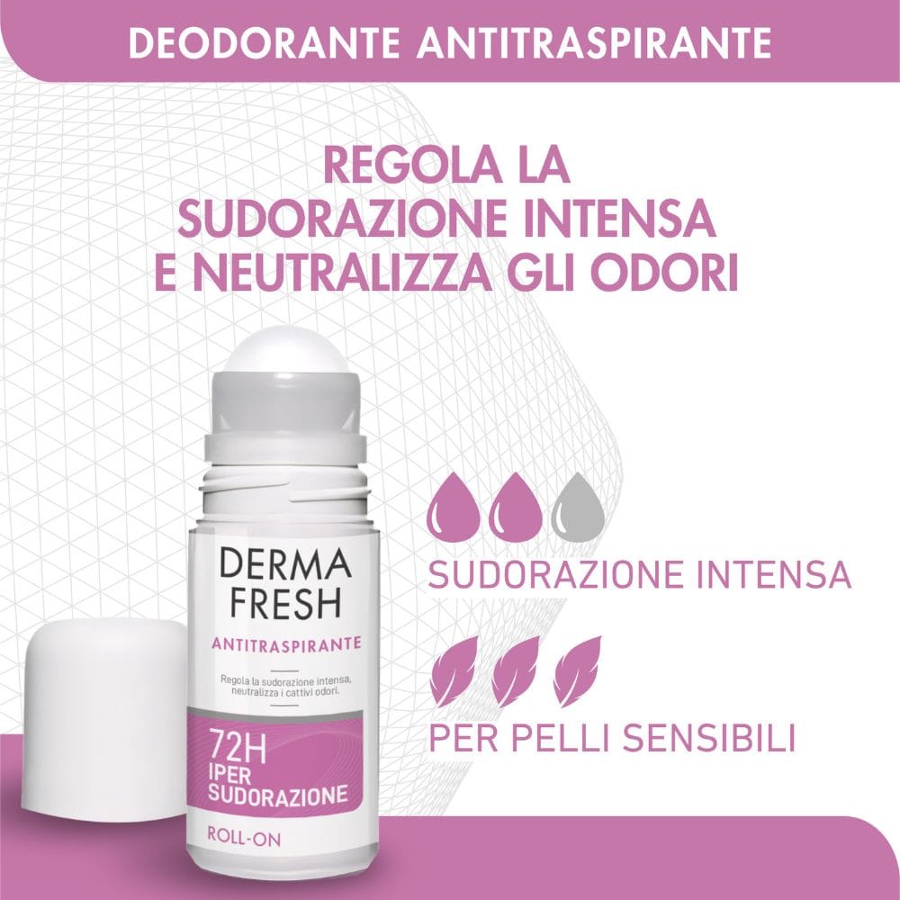DERMAFRESH 72H IPERSUDORAZIONE ROLL ON 50 ML