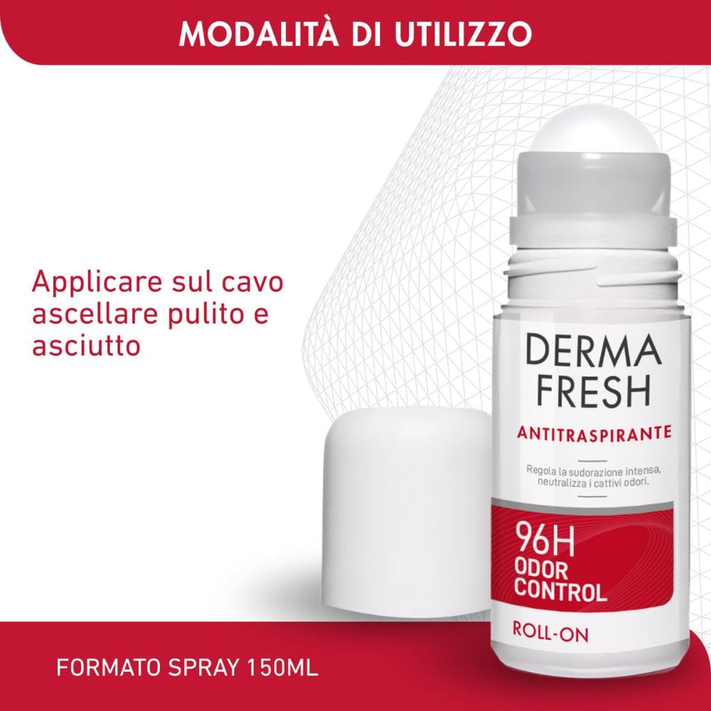 DERMAFRESH 96H ODOR CONTROL ROLL ON 50 ML